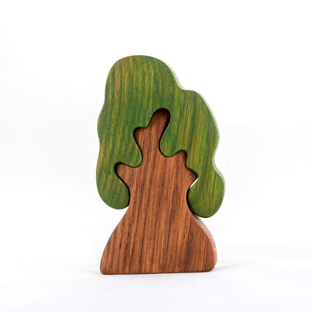 Wooden Summer Oak Tree - Mikheev Manufactory - Hilltop Toys