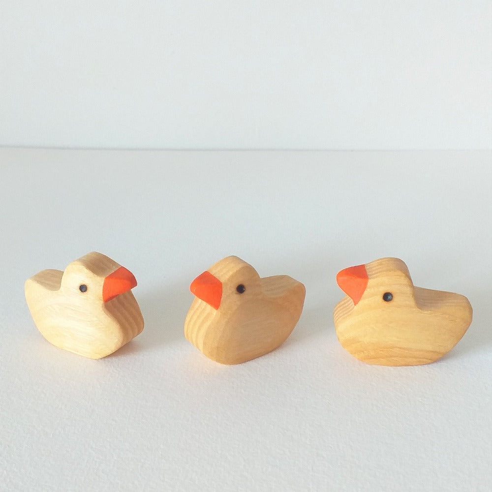 Wooden Ducks Set (5 pieces) - Mikheev Manufactory - Hilltop Toys