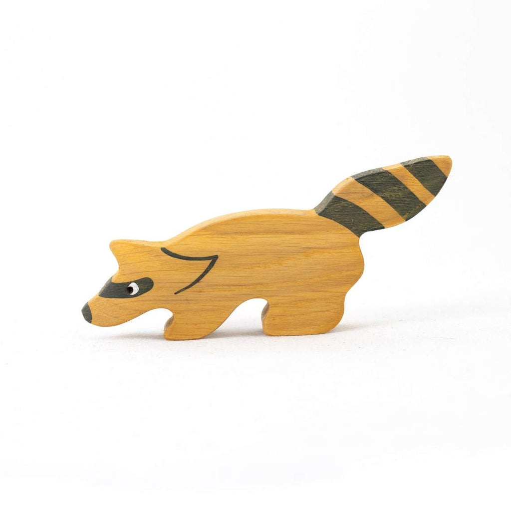 Wooden Raccoon - Mikheev Manufactory - Hilltop Toys
