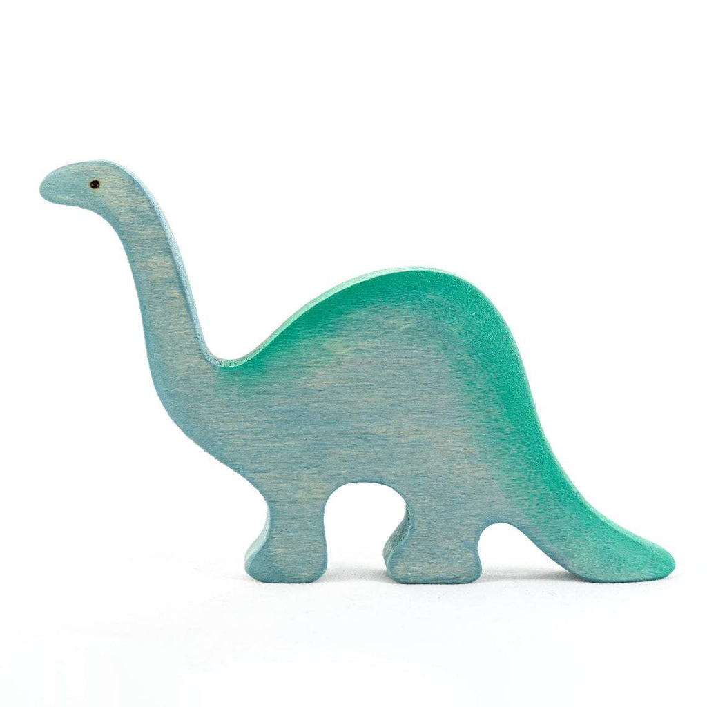 Wooden Dinosaur Diplodocus - Mikheev Manufactory - Hilltop Toys