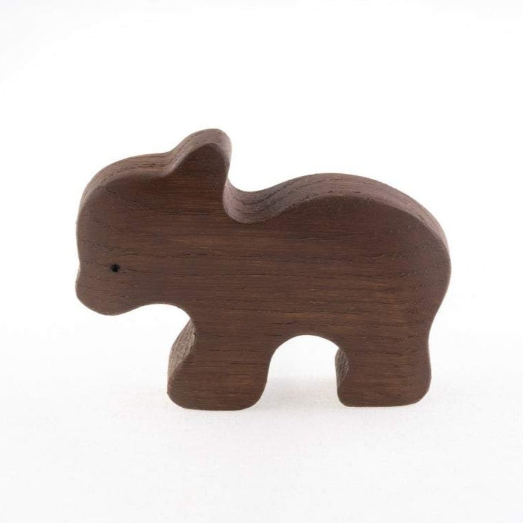 Wooden Baby Bear - Mikheev Manufactory - Hilltop Toys