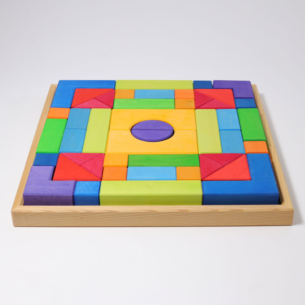 Grimm's Building Blocks - Basic Building Set 2 - Grimm's Wooden Toys - Hilltop Toys