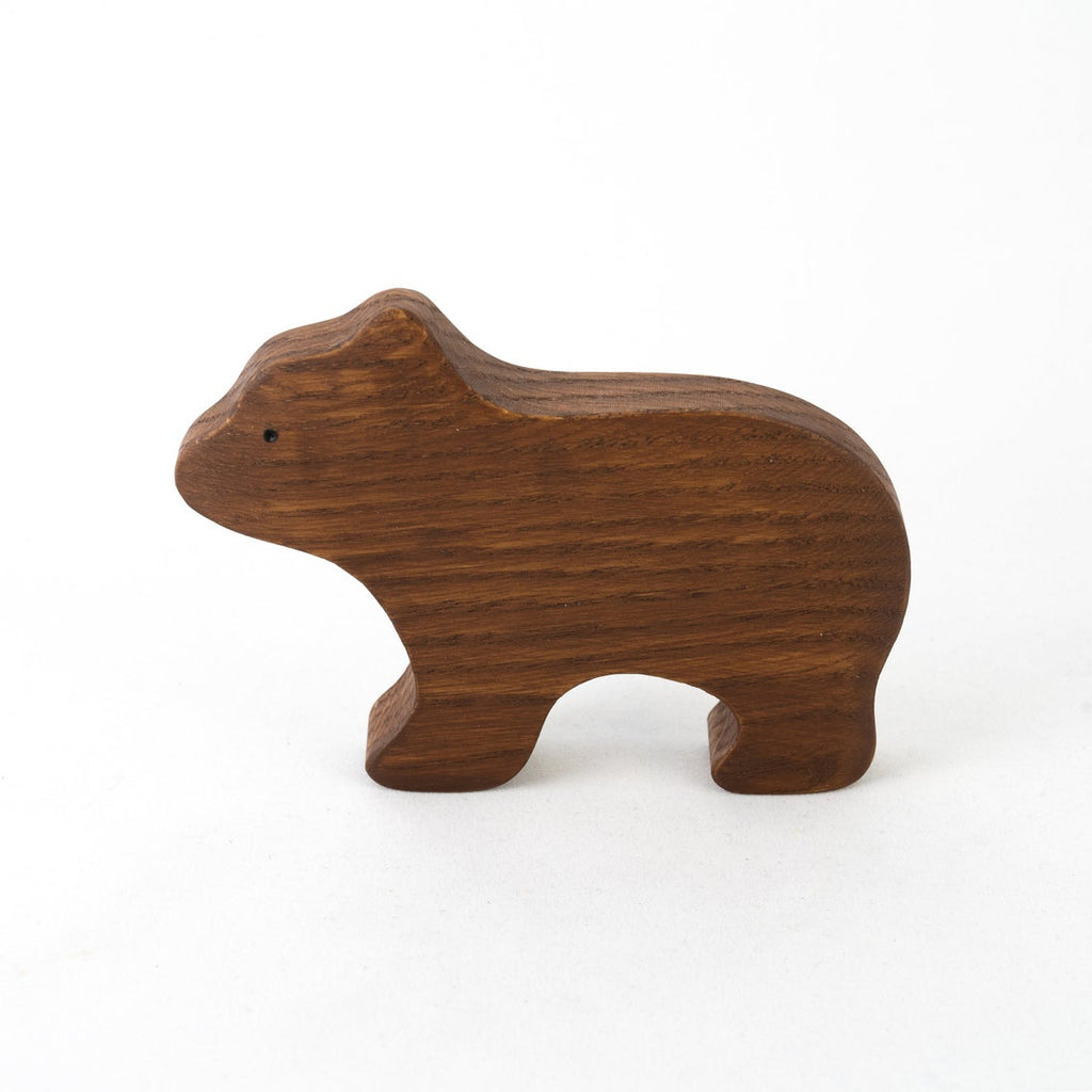 Wooden Bear - Mikheev Manufactory - Hilltop Toys