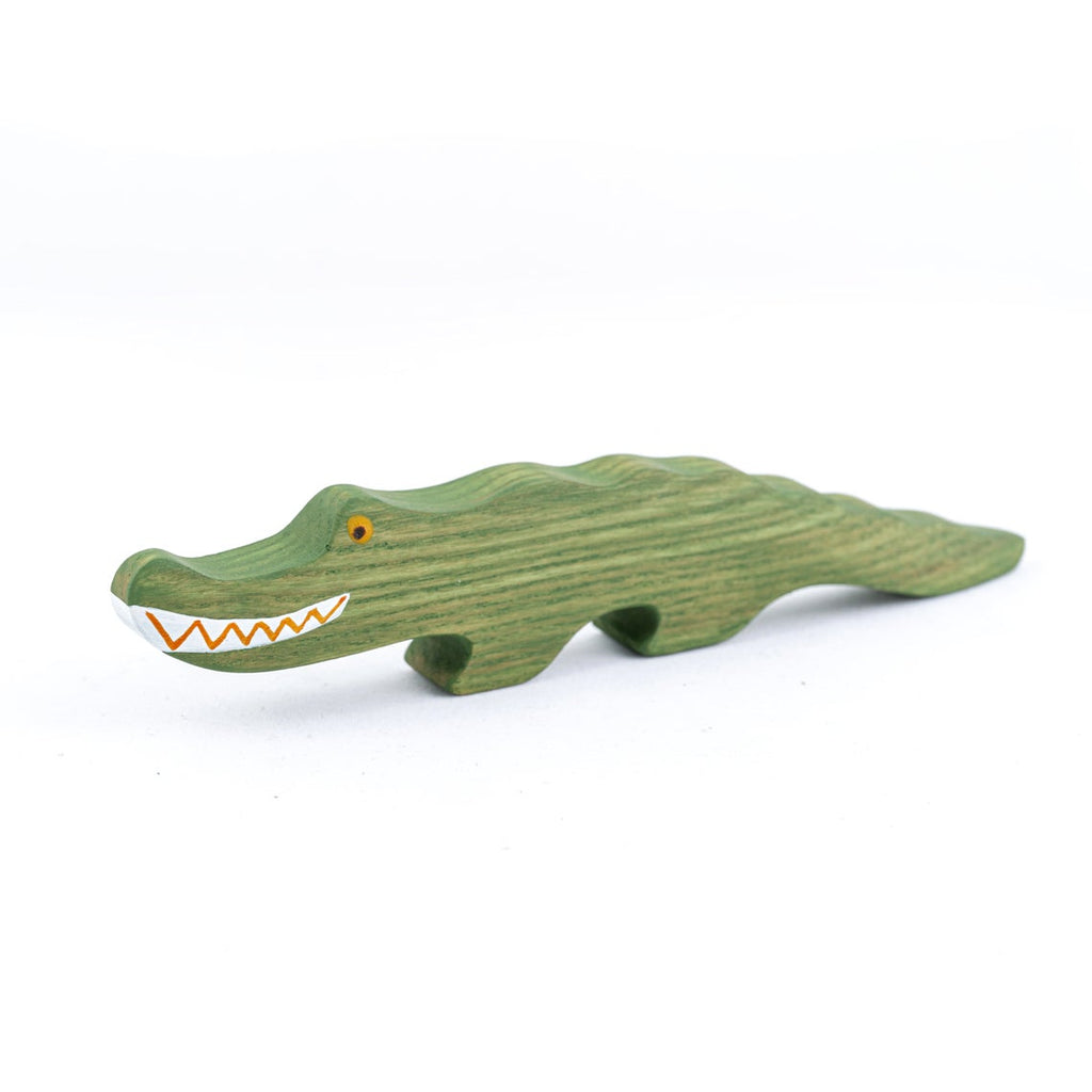 Wooden Crocodile - Mikheev Manufactory - Hilltop Toys