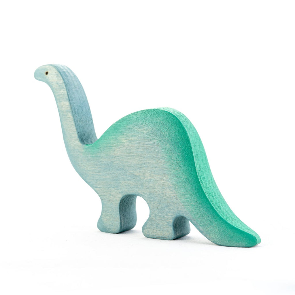 Wooden Dinosaur Diplodocus - Mikheev Manufactory - Hilltop Toys