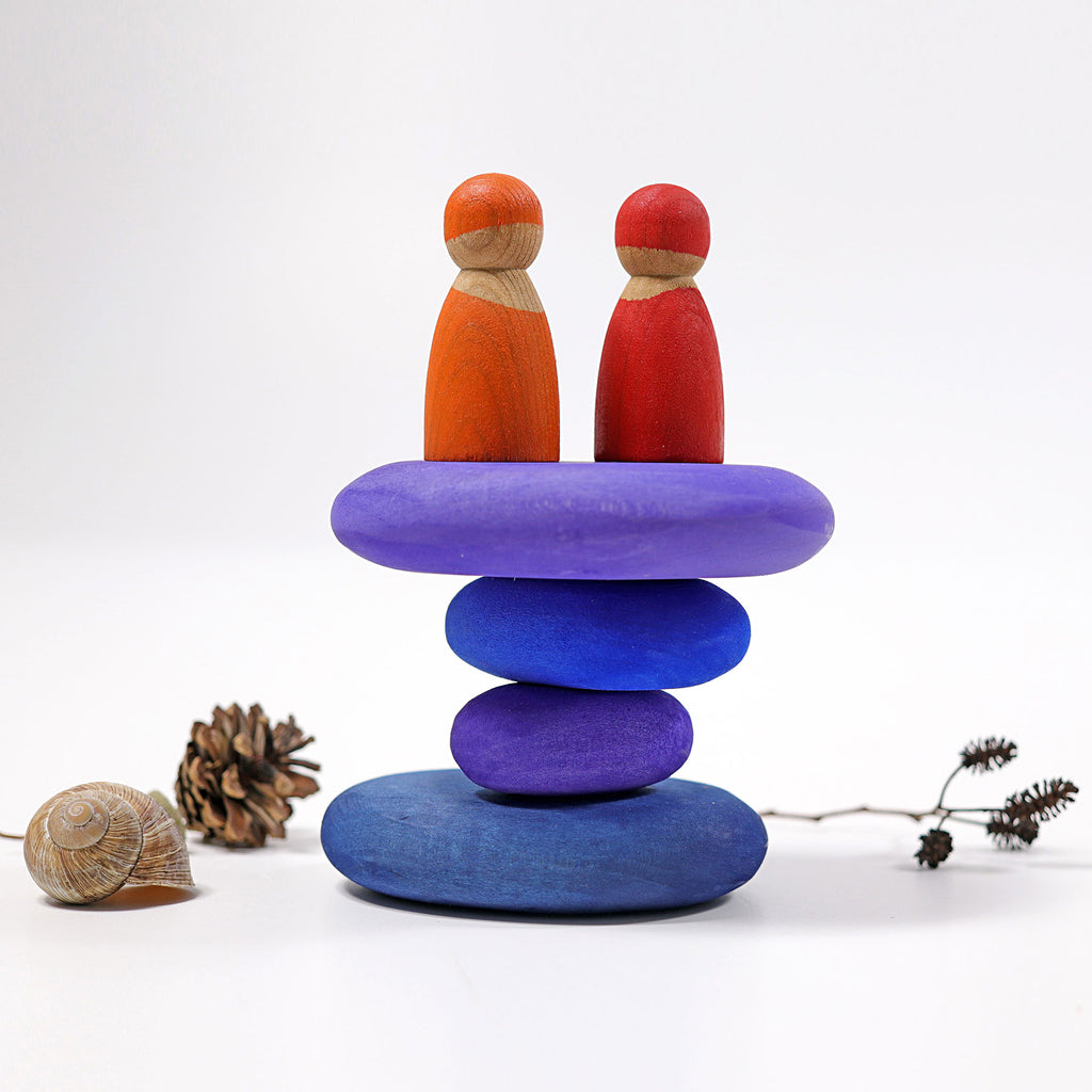 Grimm's Wooden Pebbles - Dream - Grimm's Wooden Toys - Hilltop Toys