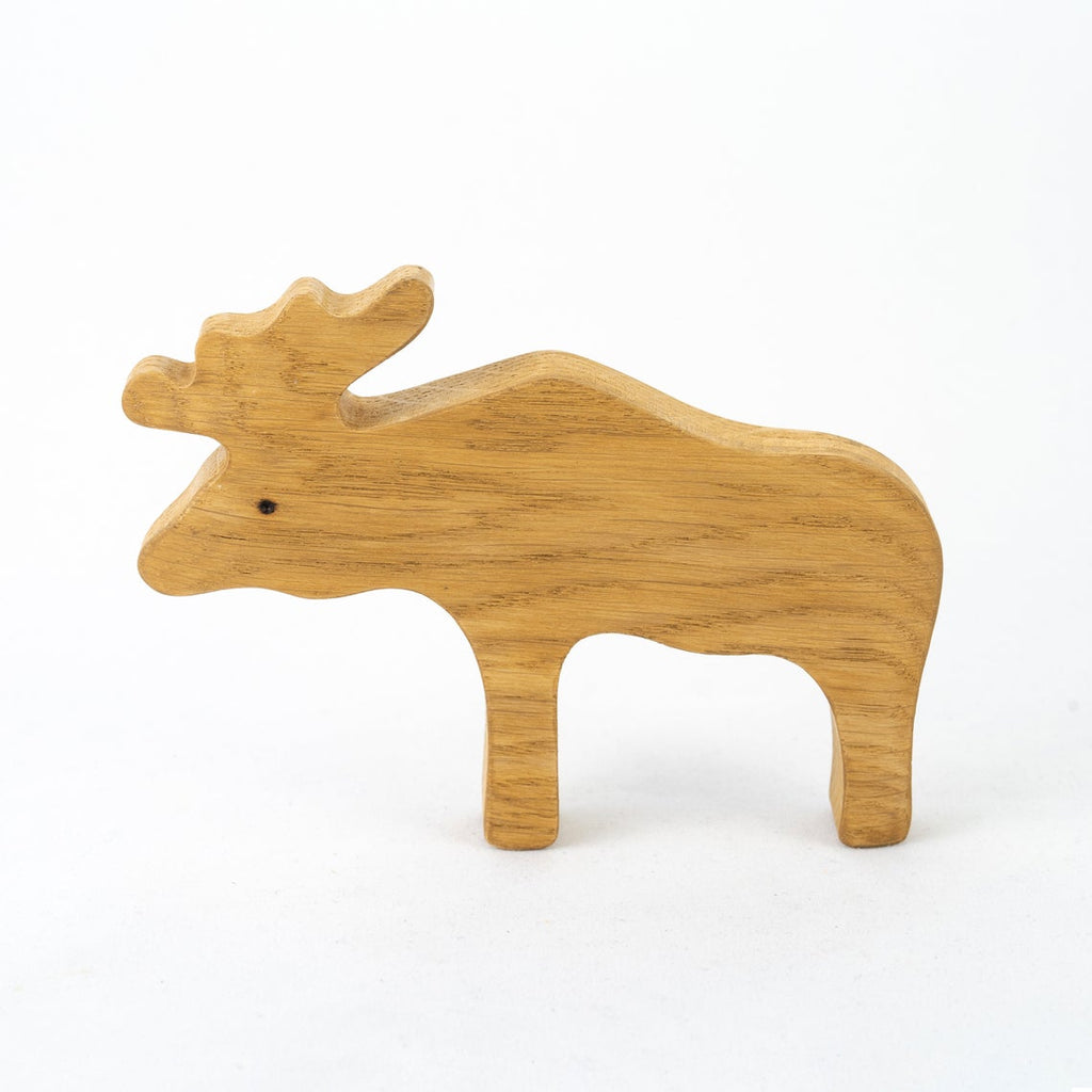 Wooden Elk - Mikheev Manufactory - Hilltop Toys