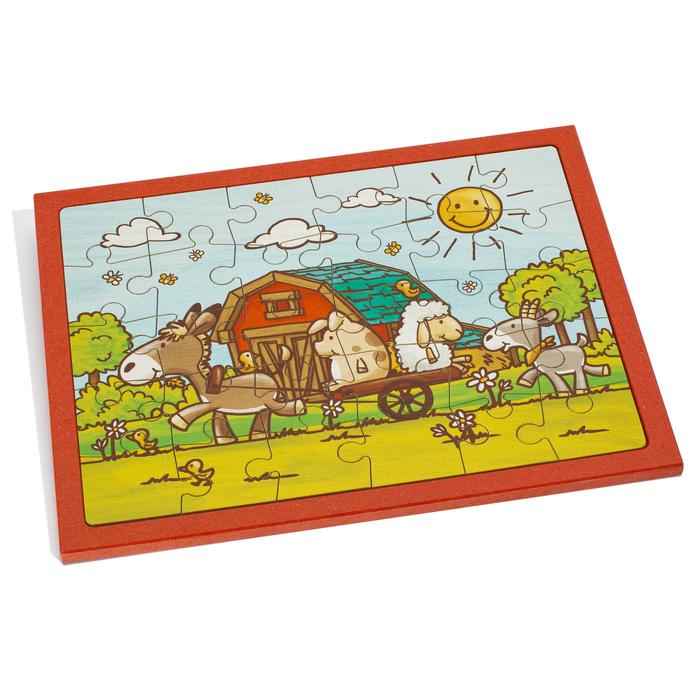 Wooden Puzzle - Farm (30pc) - Weizenkorn - Hilltop Toys