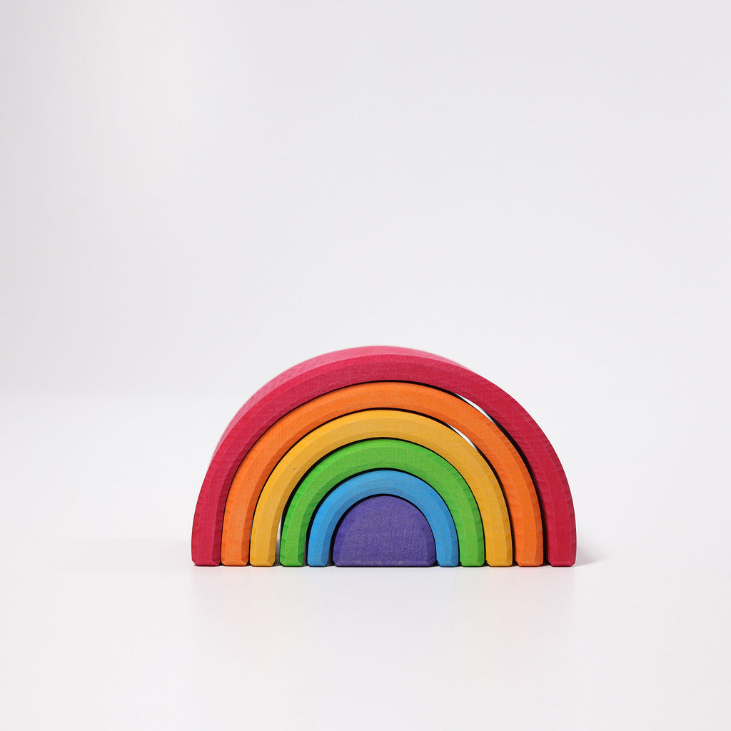 Grimm's Rainbow Toy - Small - Grimm's Wooden Toys - Hilltop Toys