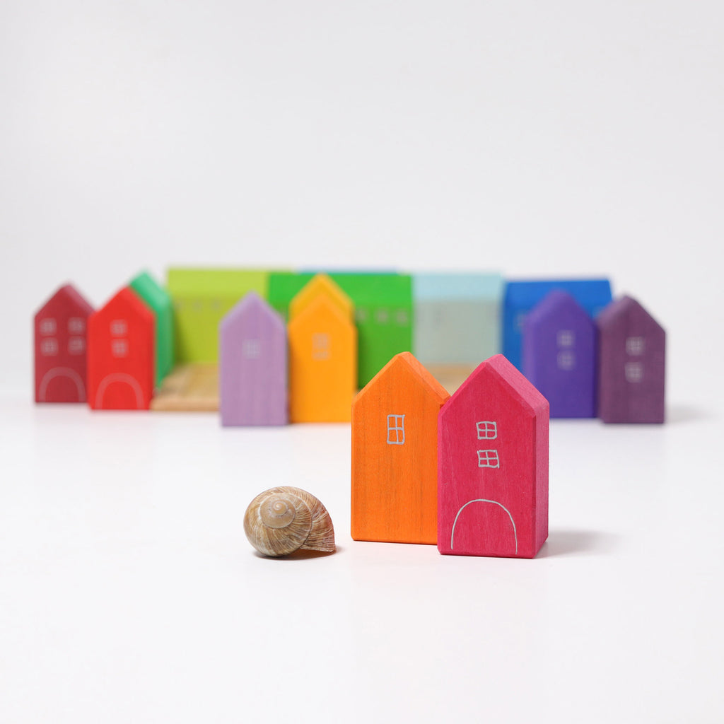 Grimm's Wooden Houses - Grimm's Wooden Toys - Hilltop Toys