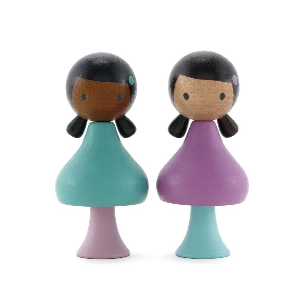 CLiCQUES Peg Dolls - Lola & Nuri - CLiCQUES - Hilltop Toys