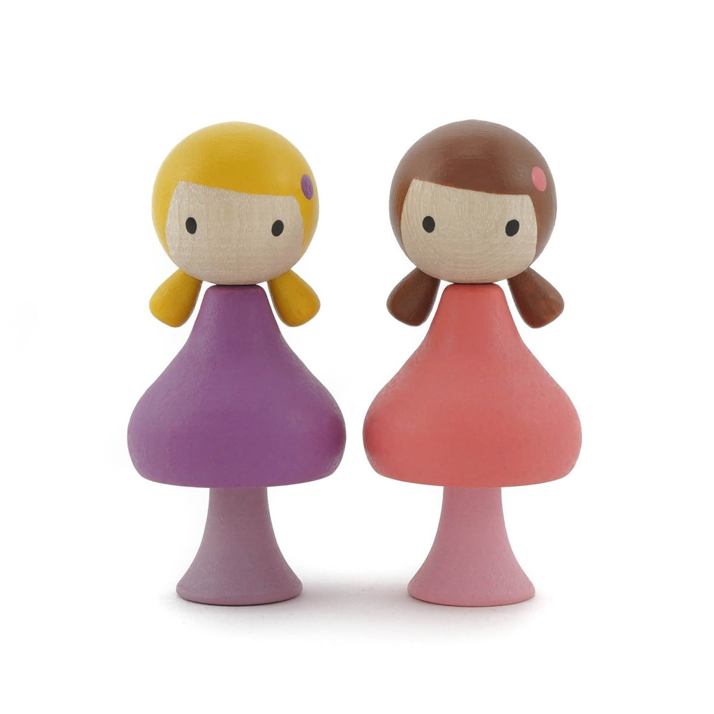 CLiCQUES Peg Dolls - Lucy & Maggie - CLiCQUES - Hilltop Toys
