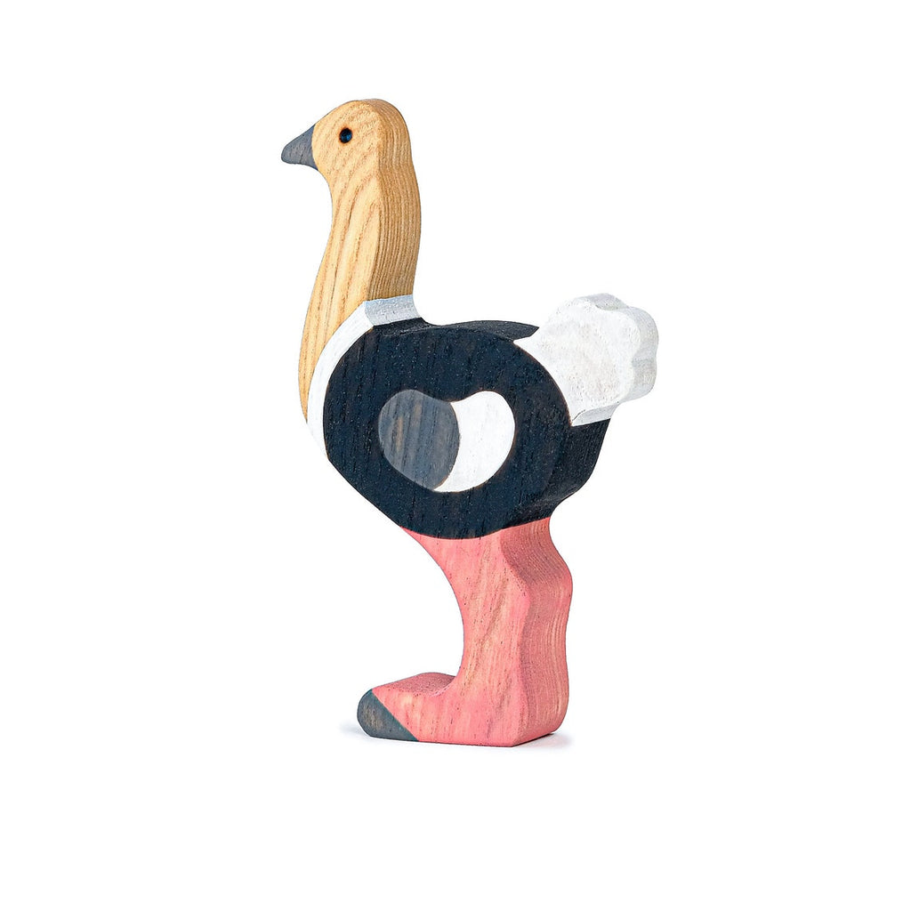 Wooden Ostrich - Mikheev Manufactory - Hilltop Toys