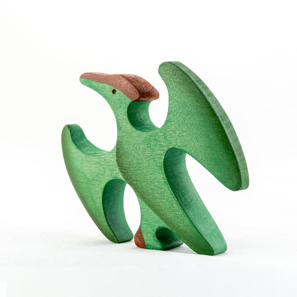 Wooden Dinosaur Pterodactyl - Mikheev Manufactory - Hilltop Toys