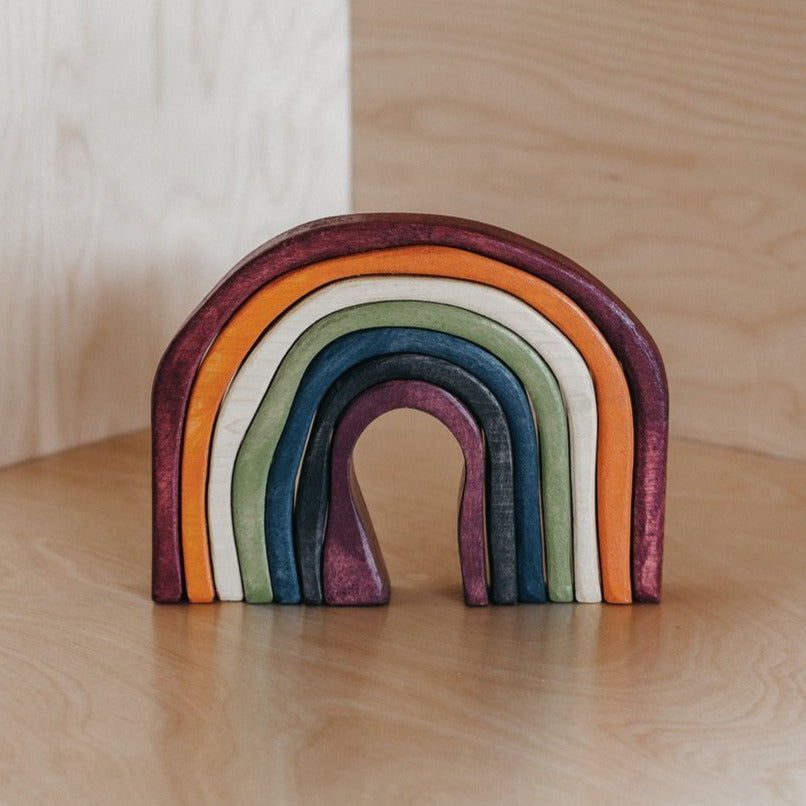 Wooden Rainbow - Play - The Woodlands - Hilltop Toys