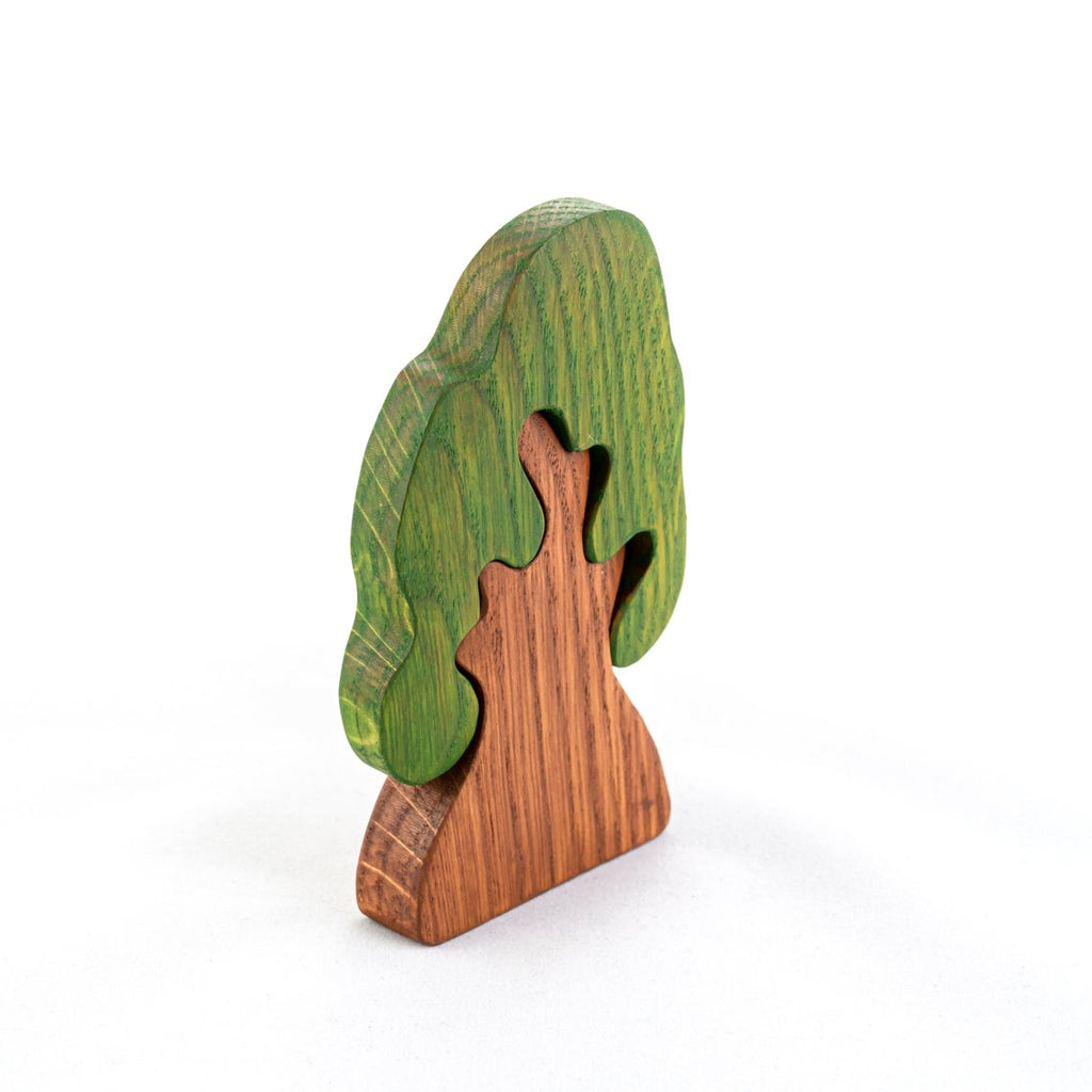 Wooden Summer Oak Tree - Mikheev Manufactory - Hilltop Toys