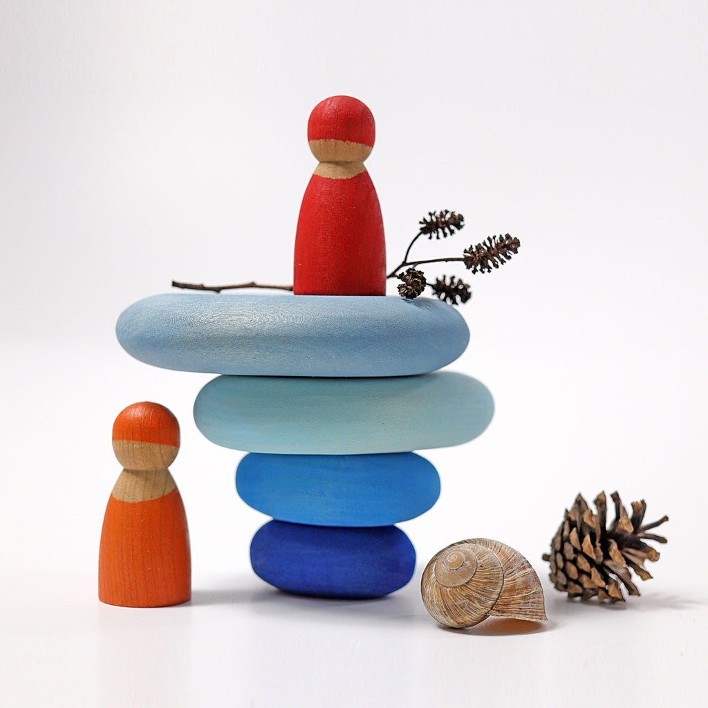 Grimm's Wooden Pebbles - River - Grimm's Wooden Toys - Hilltop Toys