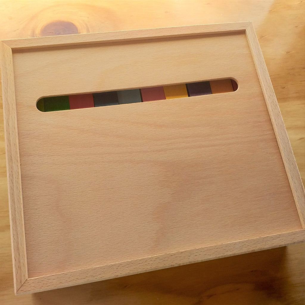 Bauspiel Coloured Wooden Rods (100 pc) - Bauspiel - Hilltop Toys
