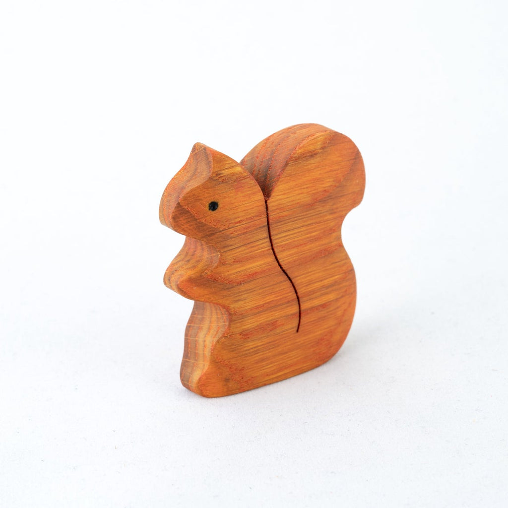 Wooden Squirrel - Mikheev Manufactory - Hilltop Toys