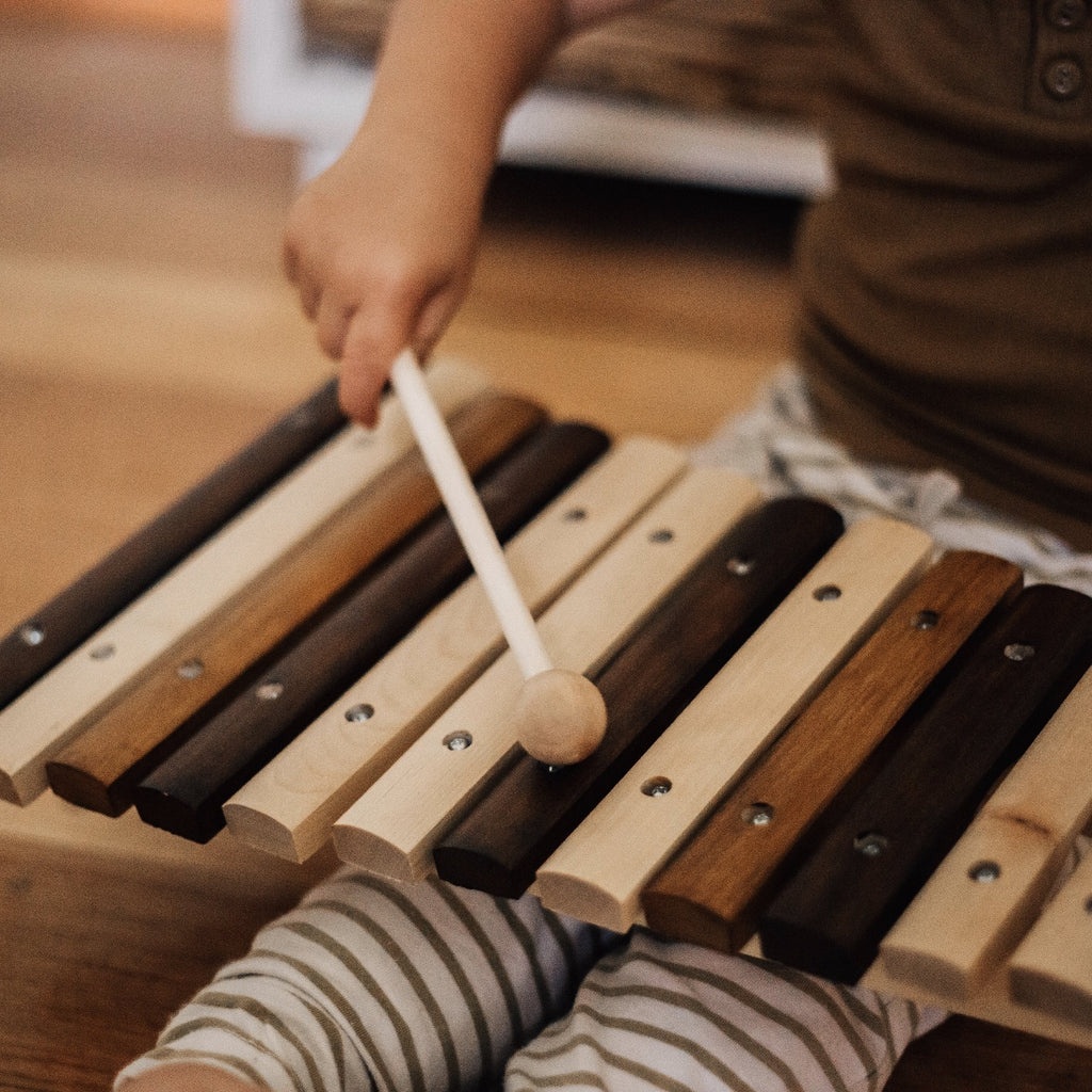 Wooden Xylophone - Stained - Children of the Trees - Hilltop Toys